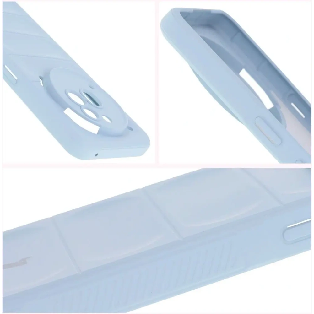 Pancerne etui Bizon Case Tur do Nothing Phone (3a) Pro jasnoniebieskie