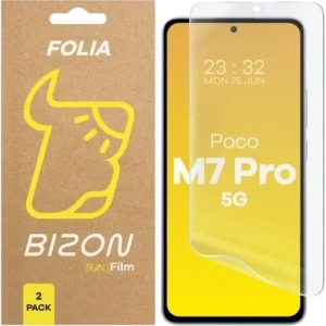 Kup Bizon Üvegfólia Nap Xiaomi Poco M7 Pro 5G [2 CSOMAG] - BIZ9186 - {ean13} - Sklep Home Screen