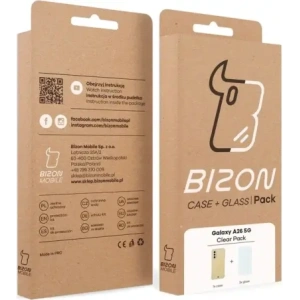 Buy Bizon Case Clear Pack case + 2x screen glass Samsung Galaxy A26 5G - BIZ9187 - {ean13} - Home Screen Store Europe