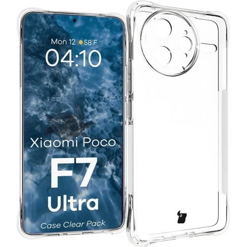 Buy Bizon Case Clear Pack case + 2x screen glass Xiaomi Poco F7 Ultra - BIZ9188 - {ean13} - Home Screen Store Europe