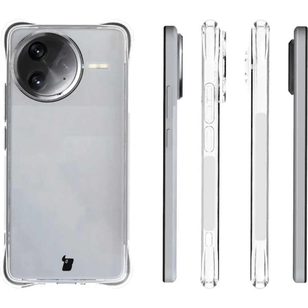 Etui + 2x szkło na ekran Bizon Case Clear Pack do Xiaomi Poco F7 Ultra