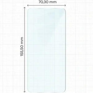 Buy Bizon Clear 2 Pack 3x tempered glass + 1x lens protection Xiaomi Poco F7 Pro - BIZ9191 - {ean13} - Home Screen Store Europe