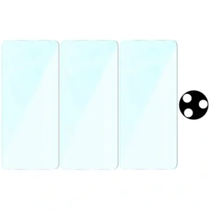 Buy Bizon Clear 2 Pack 3x tempered glass + 1x lens protection Xiaomi Poco F7 Pro - BIZ9191 - {ean13} - Home Screen Store Europe