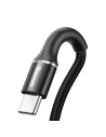 Kup USB-C kábel LED háttérvilágítással Baseus Halo Huawei SuperCharge-hoz, 5A, 1m, 40W (fekete) - BSU1514BLK - {ean13} - Sklep Home Screen