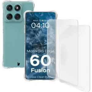 Buy Bizon Case Clear Pack flexible case + 2x screen film Motorola Edge 60 Fusion - BIZ9194 - {ean13} - Home Screen Store Europe