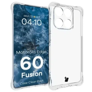 Kup Bizon Case Clear Pack carcasă flexibilă + 2x folie de protecție ecran Motorola Edge 60 Fusion - BIZ9194 - {ean13} - Sklep Home Screen