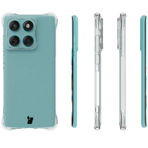 Kup Etui + 2x folia na ekran Bizon Case Clear Pack do Motorola Edge 60 Fusion / Edge 60 - BIZ9194 - {ean13} - Sklep Home Screen