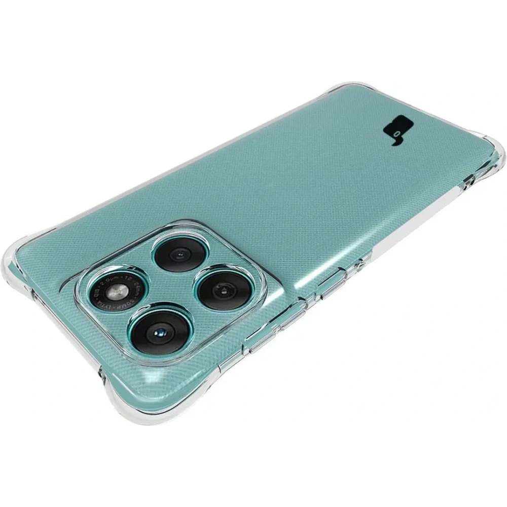 Etui + 2x folia na ekran Bizon Case Clear Pack do Motorola Edge 60 Fusion / Edge 60