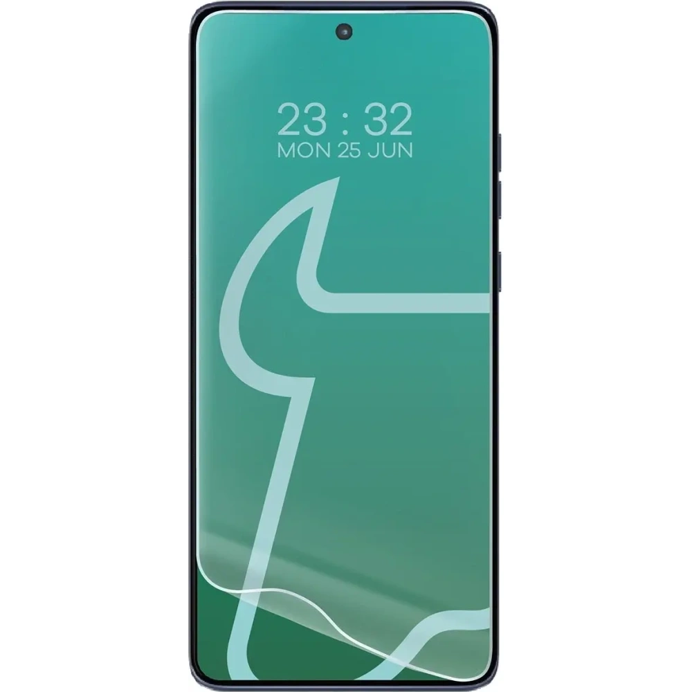 Etui + 2x folia na ekran Bizon Case Clear Pack do Motorola Edge 60 Fusion / Edge 60