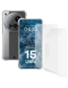 Bizon Case Clear Pack flexibles Gehäuse + 2x Bildschirmfolie Xiaomi 15 Ultra