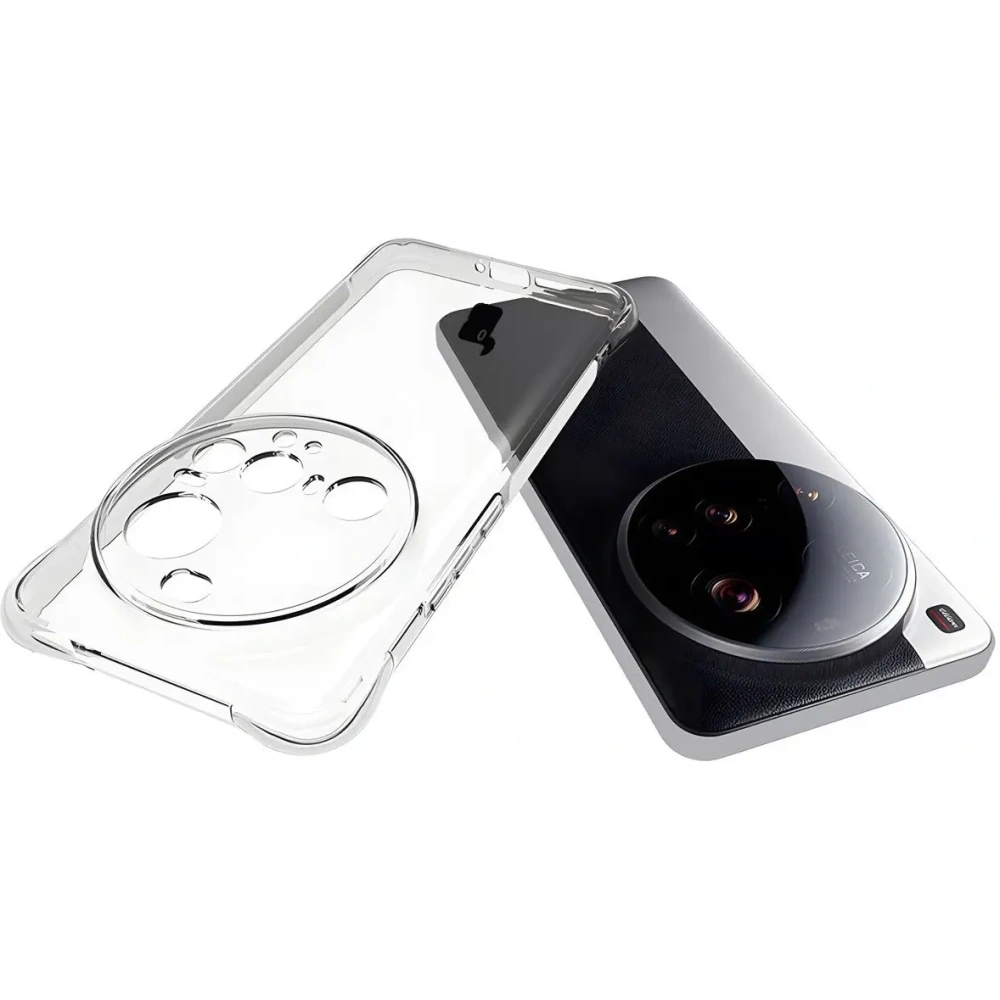 Etui + 2x folia na ekran Bizon Case Clear Pack do Xiaomi 15 Ultra