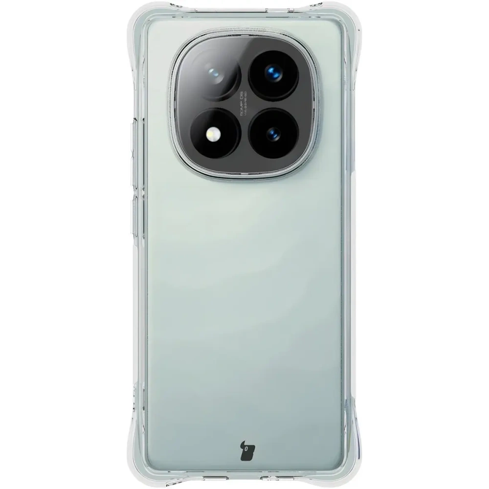 Etui + 2x folia na ekran Bizon Case Clear Pack do Xiaomi Redmi Note 14 Pro+ Plus 5G