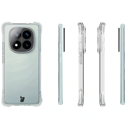 Kup Bizon Case Clear Pack rugalmas tok + 2x kijelzőfólia Xiaomi Redmi Note 14 Pro+ Plus 5G - BIZ9197 - {ean13} - Sklep Home Screen