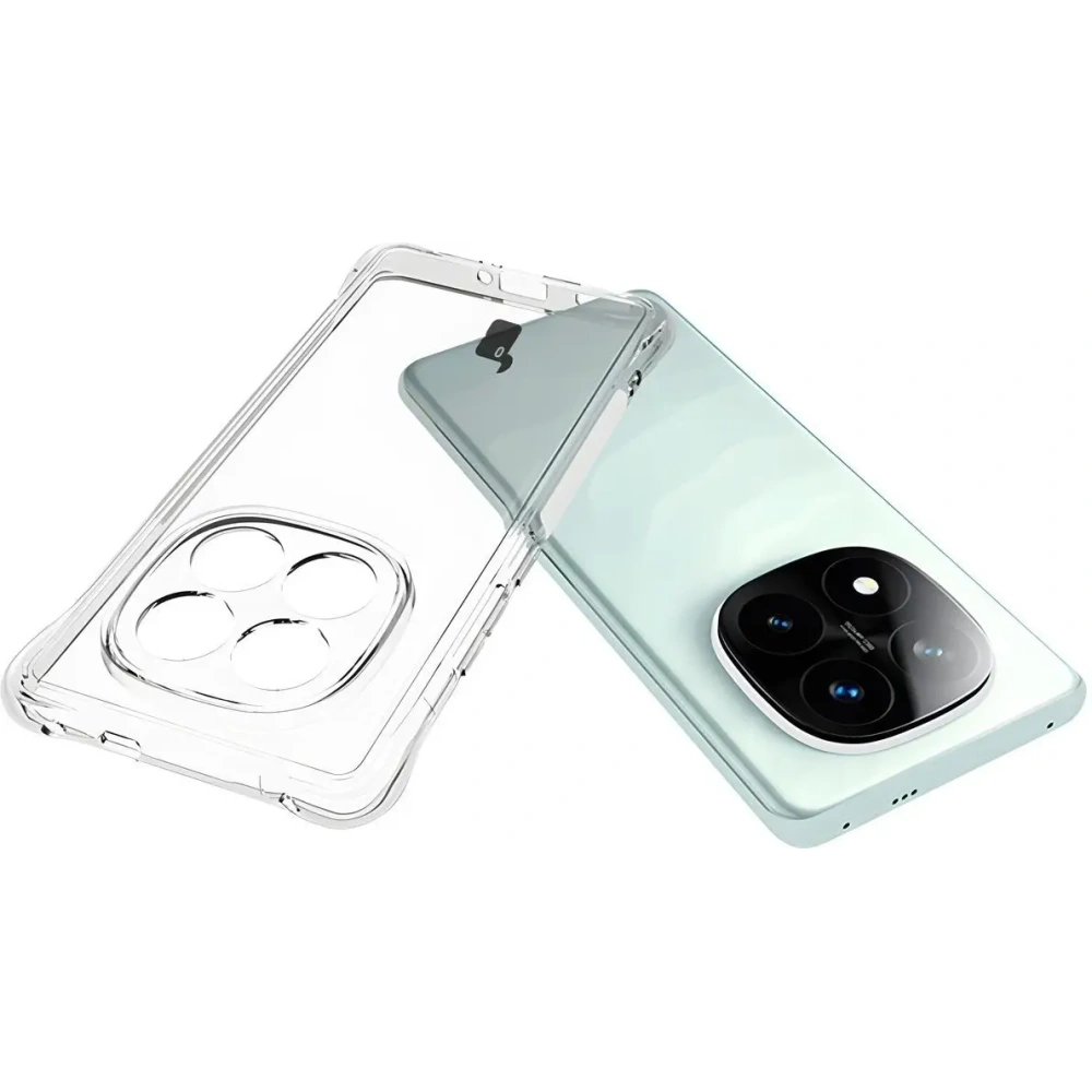 Etui + 2x folia na ekran Bizon Case Clear Pack do Xiaomi Redmi Note 14 Pro+ Plus 5G