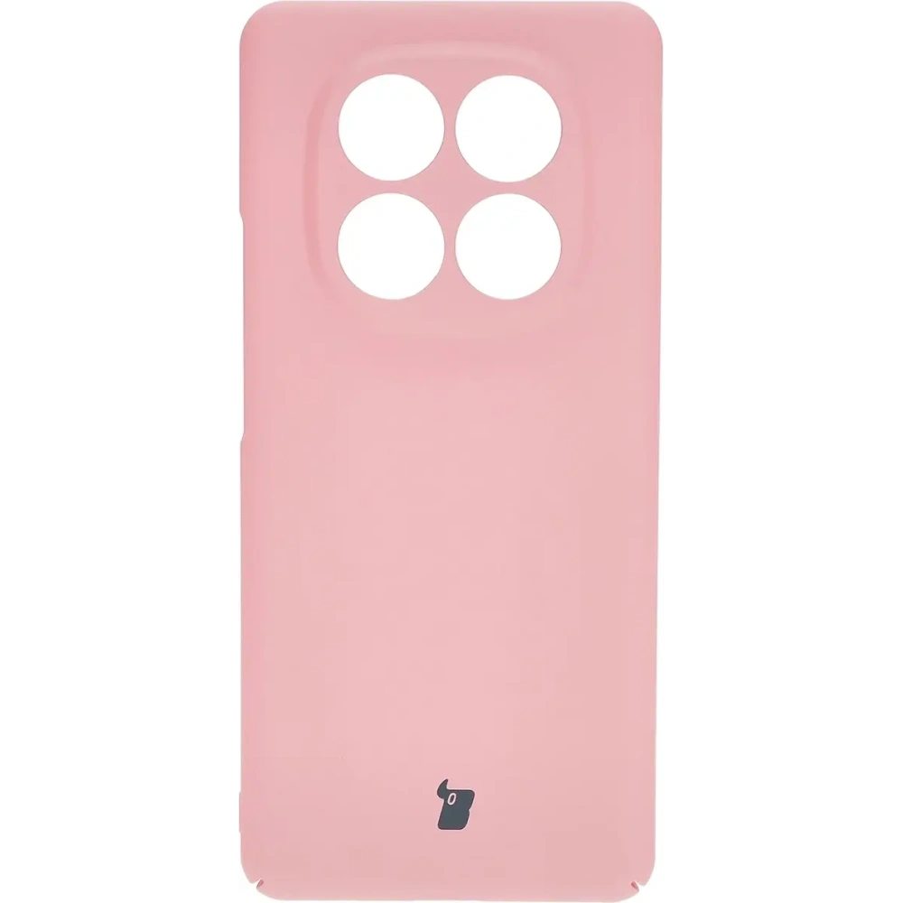 Etui Bizon Case Łupka do Xiaomi Redmi Note 14 Pro 5G różowe