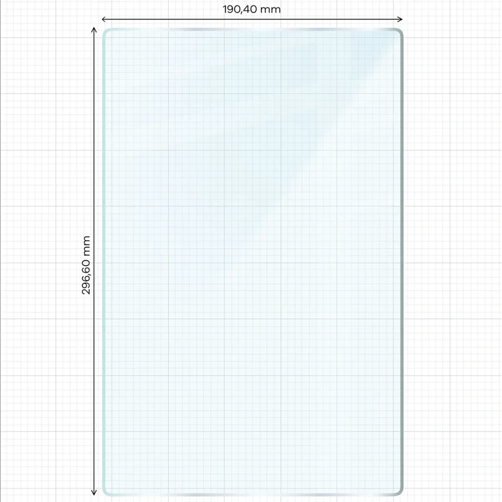 Szkło hartowane do tabletu Bizon Glass Tab Clear do Samsung Galaxy Tab S10 FE+ Plus [2 PACK]