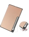 Bizon Case Tab Croc Samsung Galaxy Tab S10 FE+ Plus rose gold