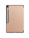 Bizon Case Tab Croc Samsung Galaxy Tab S10 FE+ Plus rose gold