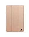 Etui z klapką Bizon Case Tab Croc do Samsung Galaxy Tab S10 FE+ Plus różowozłote