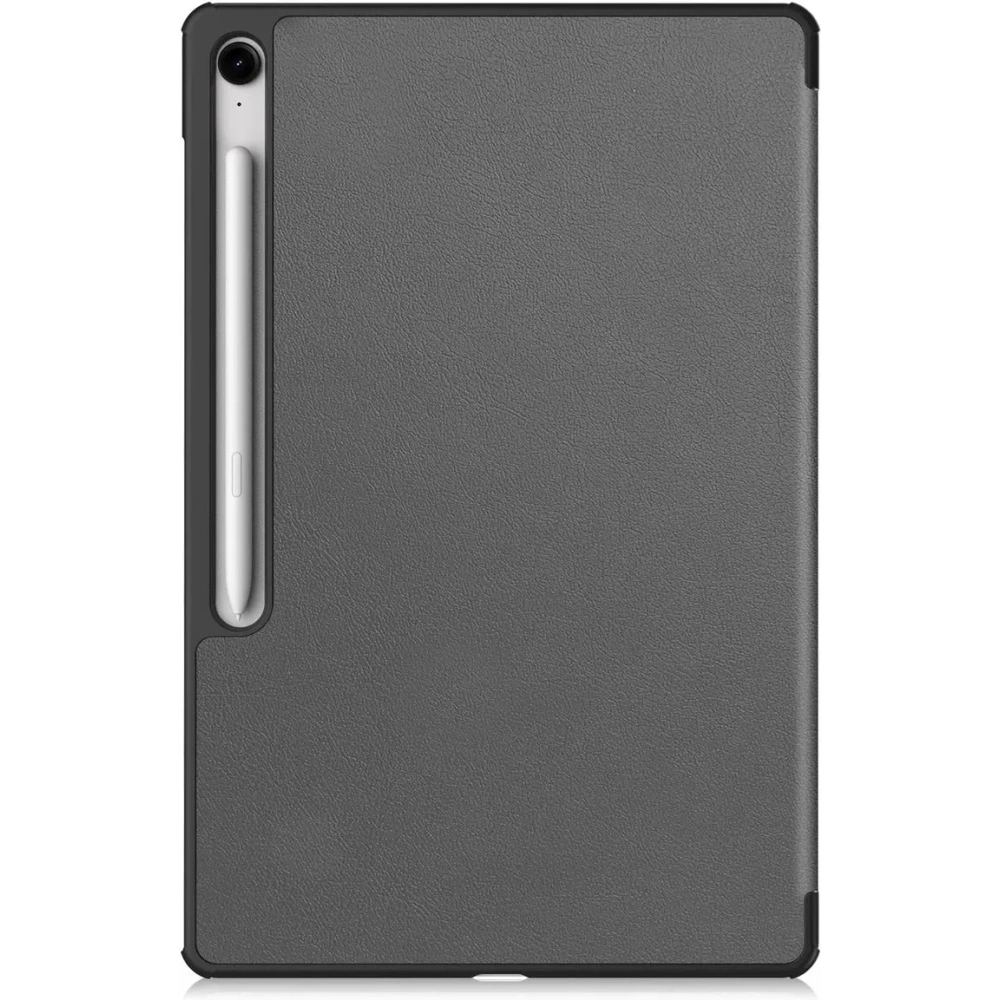 Etui z klapką Bizon Case Tab Croc do Samsung Galaxy Tab S10 FE+ Plus szare