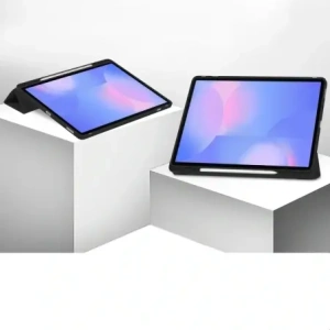 Kup Husa Bizon Tab Lizard pentru Samsung Galaxy Tab S10 FE Plus neagră - BIZ9208 - {ean13} - Sklep Home Screen