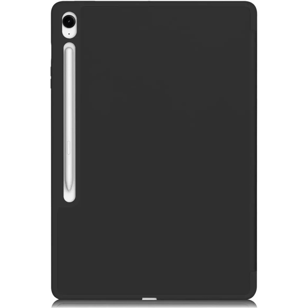 Etui z klapką Bizon Case Tab Lizard do Samsung Galaxy Tab S10 FE+ Plus czarne