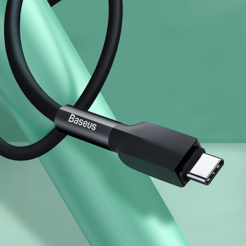 Kup Kabel USB-C Baseus Silikon, 3A, 1m (černý) - BSU1515BLK - {ean13} - Sklep Home Screen