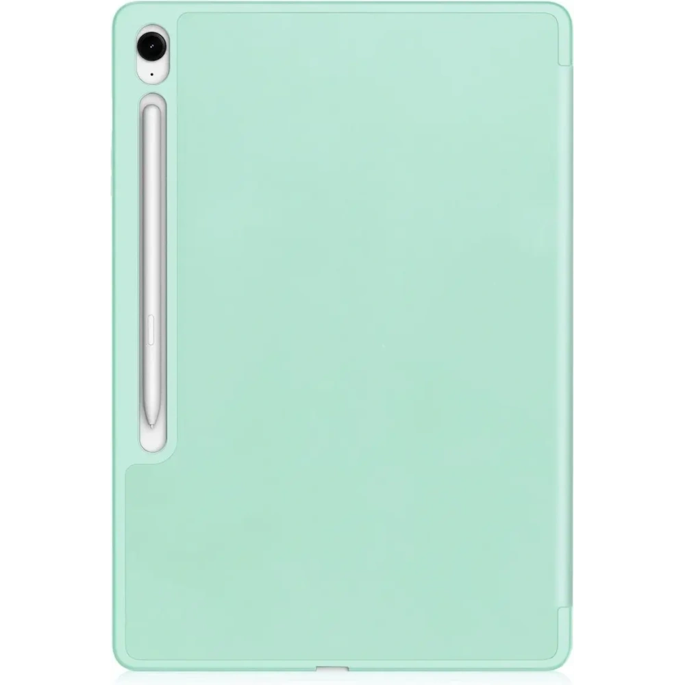 Etui z klapką Bizon Case Tab Lizard do Samsung Galaxy Tab S10 FE+ Plus miętowe