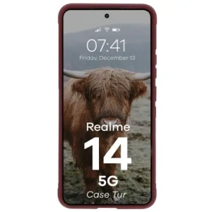 Kup Bizon tok Tur Realme 14 5G bordó - BIZ9210 - {ean13} - Sklep Home Screen