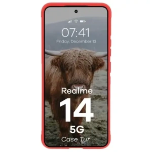 Kup Bizon tok Tur Realme 14 5G piros - BIZ9211 - {ean13} - Sklep Home Screen