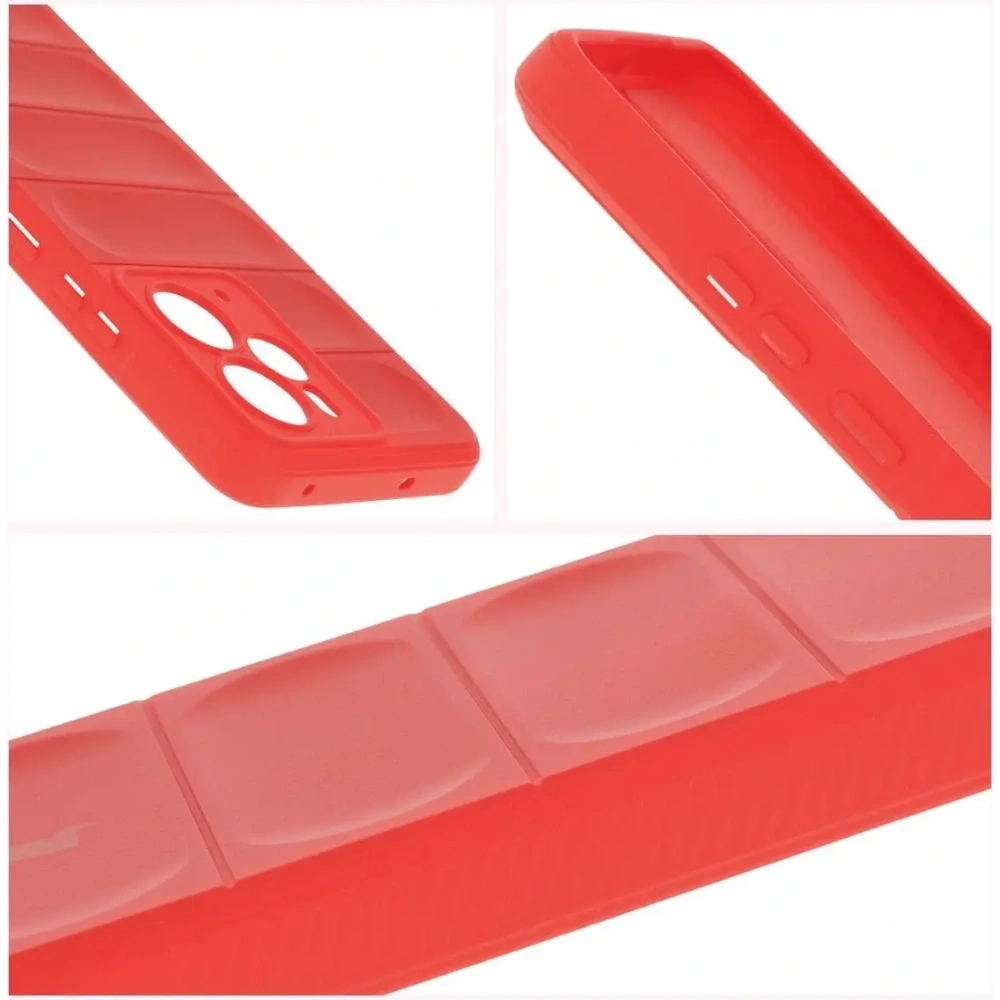 Pancerne etui Bizon Case Tur do Realme 14 5G czerwone