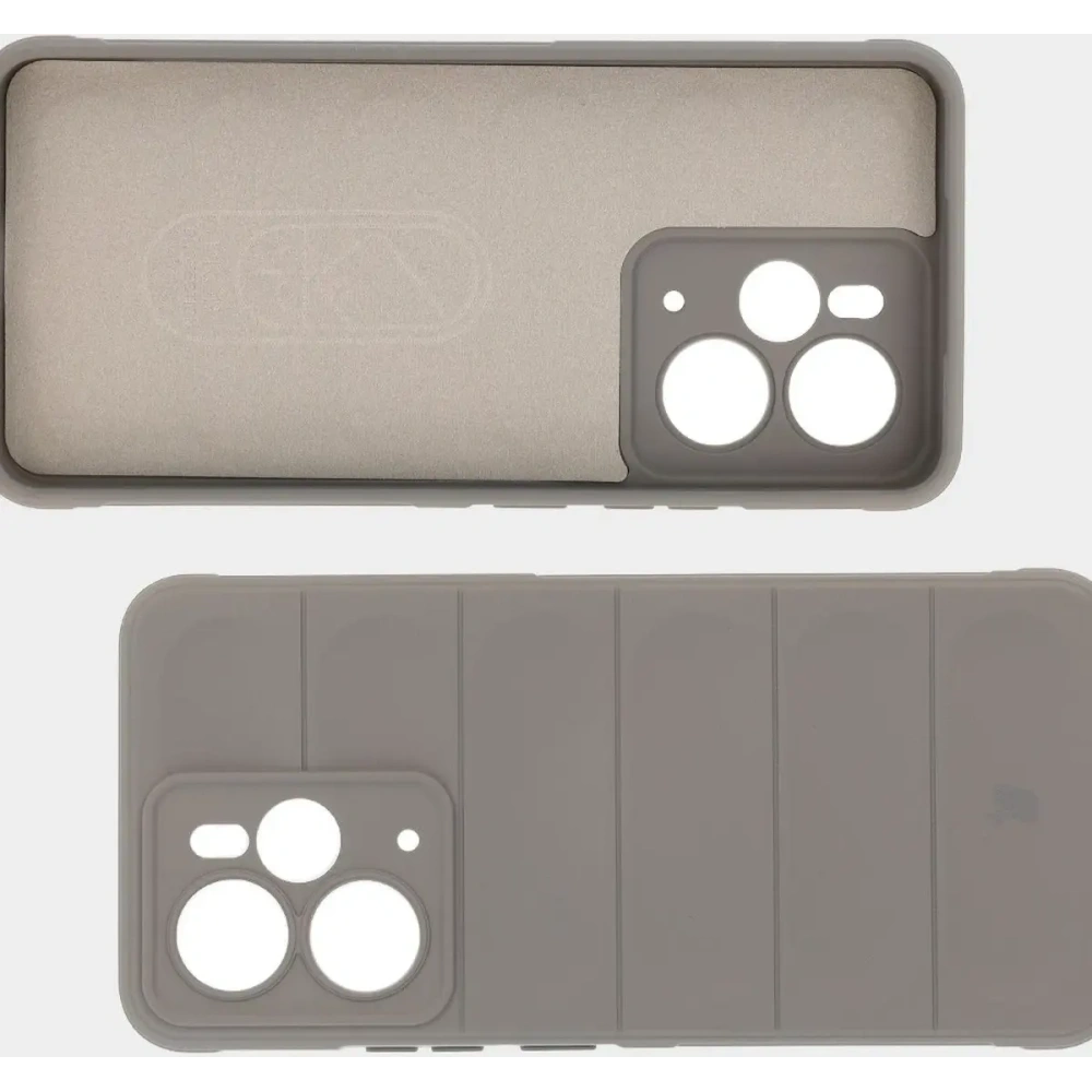 Pancerne etui Bizon Case Tur do Realme 14 5G jasnoszare