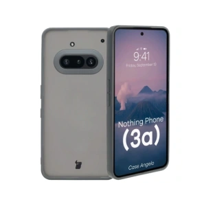 Kup Etui Bizon Case Angelo do Nothing Phone (3a) półprzezroczyste z szarą ramką - BIZ9216 - {ean13} - Sklep Home Screen