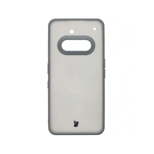 Buy Bizon Case Angelo Nothing Phone (3a) translucent with a gray frame - BIZ9216 - {ean13} - Home Screen Store Europe