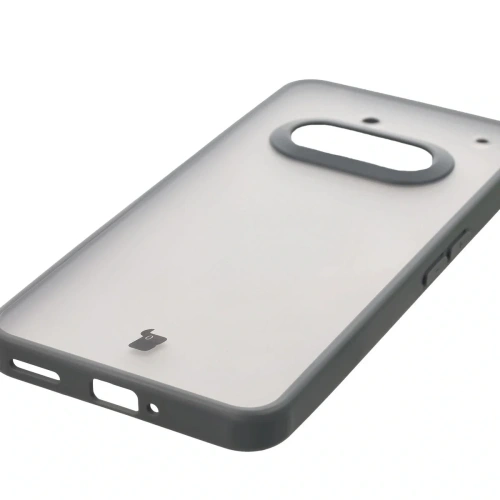 Buy Bizon Case Angelo Nothing Phone (3a) translucent with a gray frame - BIZ9216 - {ean13} - Home Screen Store Europe