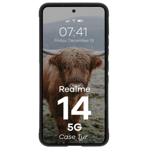 Buy Bizon Case Tur Realme 14 5G black - BIZ9217 - {ean13} - Home Screen Store Europe
