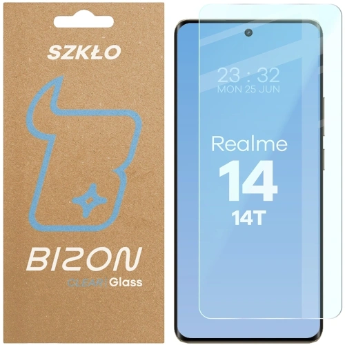 Kup Bizon Glass Clear 2 Realme 14 5G / 14T 5G - BIZ9219 - {ean13} - Sklep Home Screen
