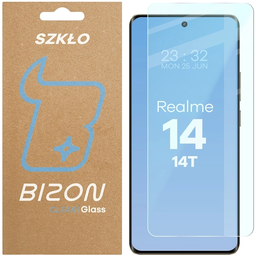 Szkło hartowane Bizon Glass Clear 2 do Realme 14 5G / 14T 5G
