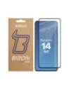 Szkło hartowane Bizon Glass Edge 2 do Realme 14 5G / 14T 5G czarna ramka