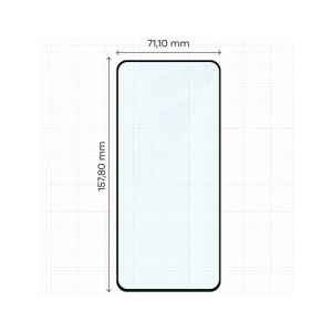 Buy Bizon Glass Edge 2 Realme 14 5G / 14T 5G black frame - BIZ9221 - {ean13} - Home Screen Store Europe