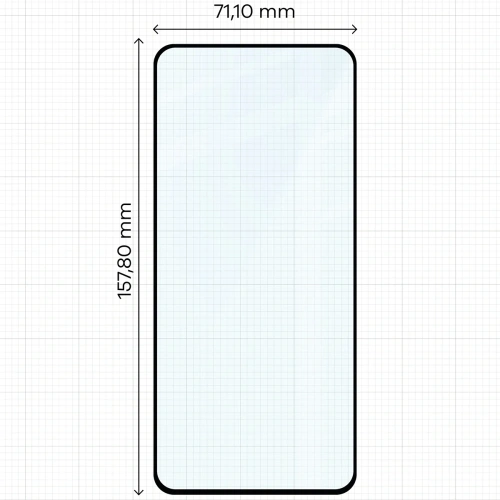 Kup Bizon Glass Edge 2 Realme 14 5G / 14T 5G schwarzer Rahmen - BIZ9221 - {ean13} - Sklep Home Screen