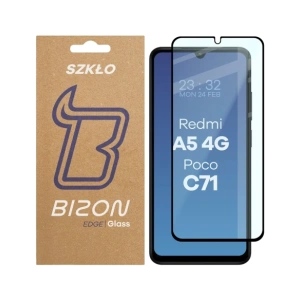 Buy Bizon Glass Edge 2 Xiaomi Redmi A5 4G / Poco C71 black frame - BIZ9222 - {ean13} - Home Screen Store Europe