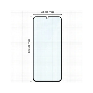 Buy Bizon Glass Edge 2 Xiaomi Redmi A5 4G / Poco C71 black frame - BIZ9222 - {ean13} - Home Screen Store Europe