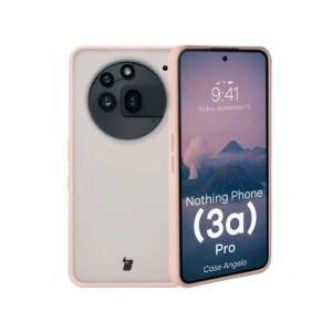Buy Bizon Case Angelo Nothing Phone (3a) Pro translucent with a pink frame - BIZ9223 - {ean13} - Home Screen Store Europe