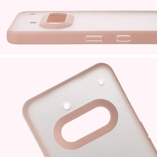 Kup Etui Bizon Case Angelo do Nothing Phone (3a) półprzezroczyste z różową ramką - BIZ9224 - {ean13} - Sklep Home Screen