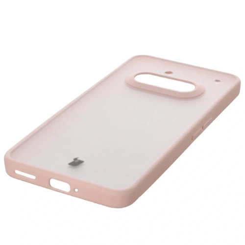 Kup Etui Bizon Case Angelo do Nothing Phone (3a) półprzezroczyste z różową ramką - BIZ9224 - {ean13} - Sklep Home Screen