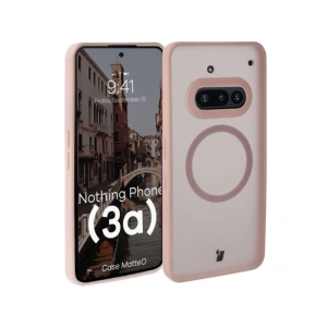 Buy Bizon Case MatteO Magnetic Nothing Phone (3a) smoky pink - BIZ9226 - {ean13} - Home Screen Store Europe
