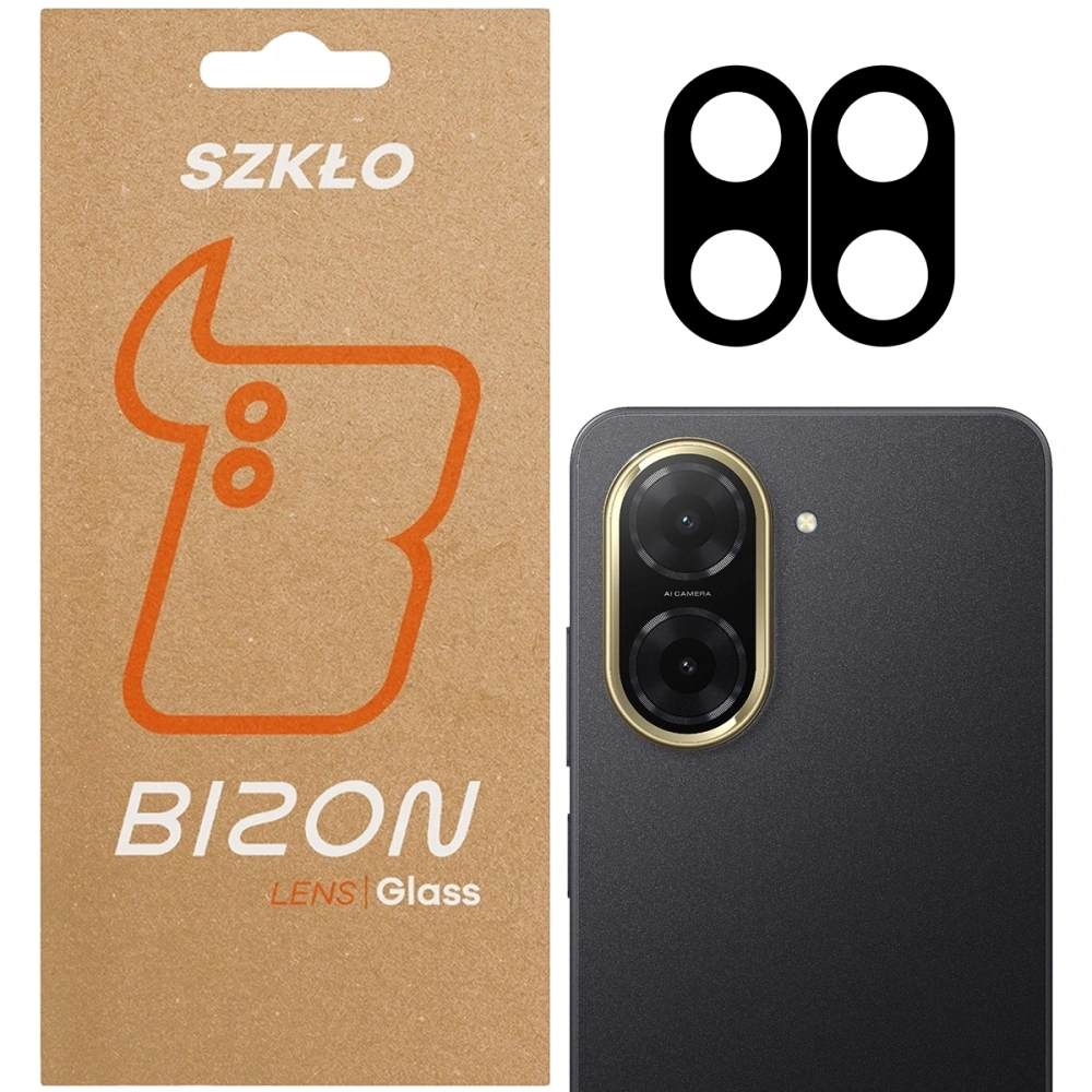 Szkło na aparat Bizon Glass Silk Lens do Xiaomi Redmi A5 4G / Poco C71 [2 PACK]