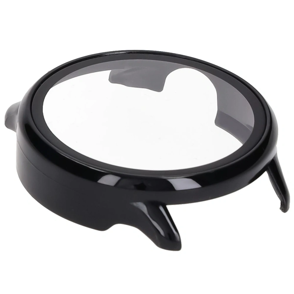 Etui ze szkłem do zegarka Bizon Case+Glass Watch do Garmin Vivoactive 6 czarne