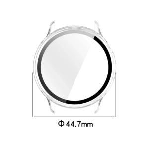 Buy Bizon Case+Glass Watch Garmin Vivoactive 6 clear - BIZ9230 - {ean13} - Home Screen Store Europe